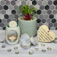 ( Natural ) Lime, Basil & Mandarin Shot Pots